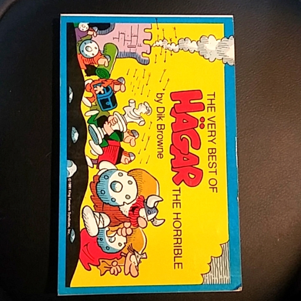 The Very Best of HAGAR THE HORRIBLE by Sun Browne. An old comic strip book, 1981